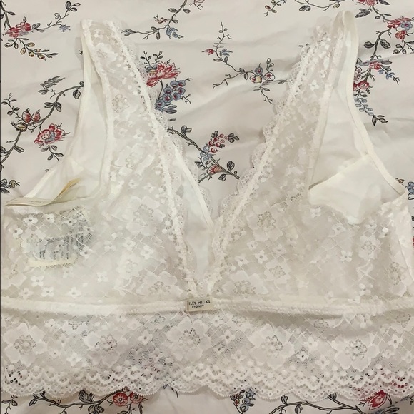 Gully Hicks White Lace Bralette - Picture 2 of 2